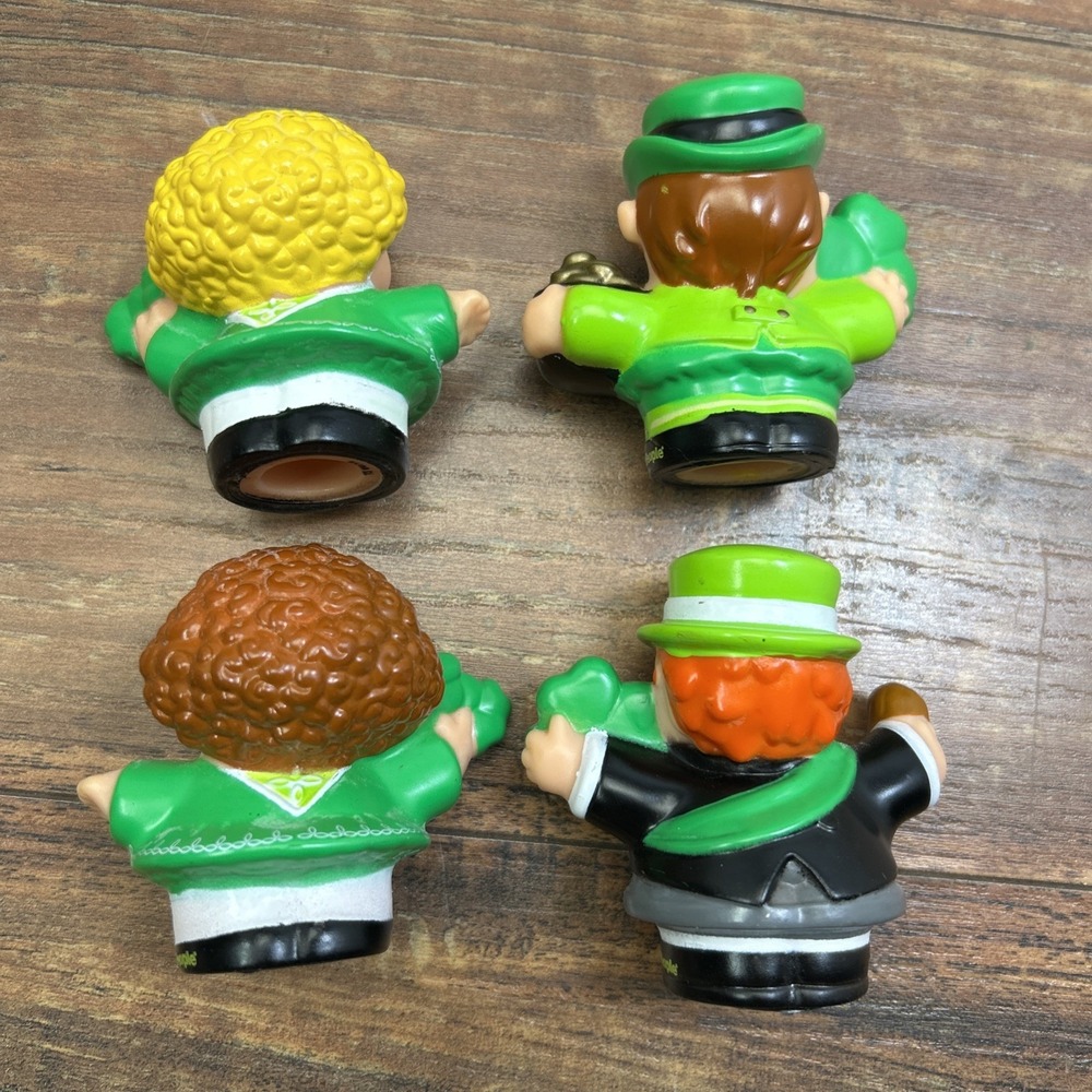Fisher-Price Little People St. Patrick's Day Parade Set 2007 w/Box N0803 WORKS!! - Picture 5 of 16